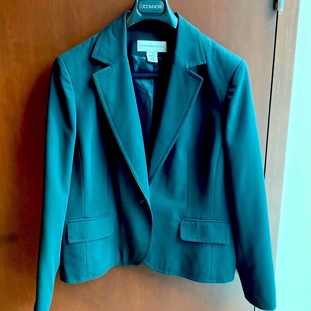 Black blazer in new condition..